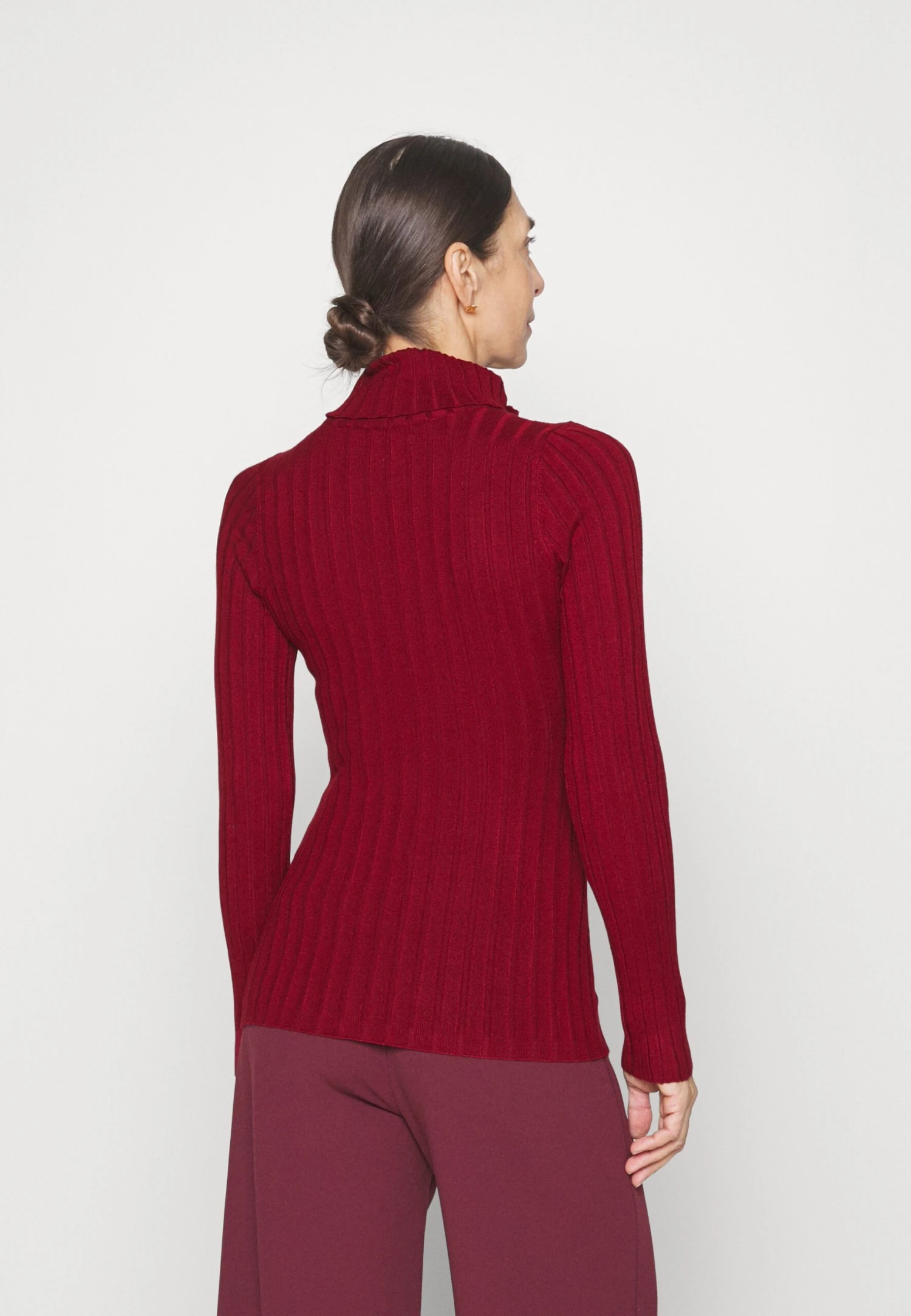 Anna Field Jersey De Punto - Dark Red 5 Anna Field Jersey De Punto - Dark Red - Imagen 3