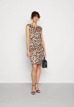 Anna Field Vestido Ligero - Black/Beige/Multi-Coloured -Anna Field 094e8d211664487abc9de7b5bfcc6c2f