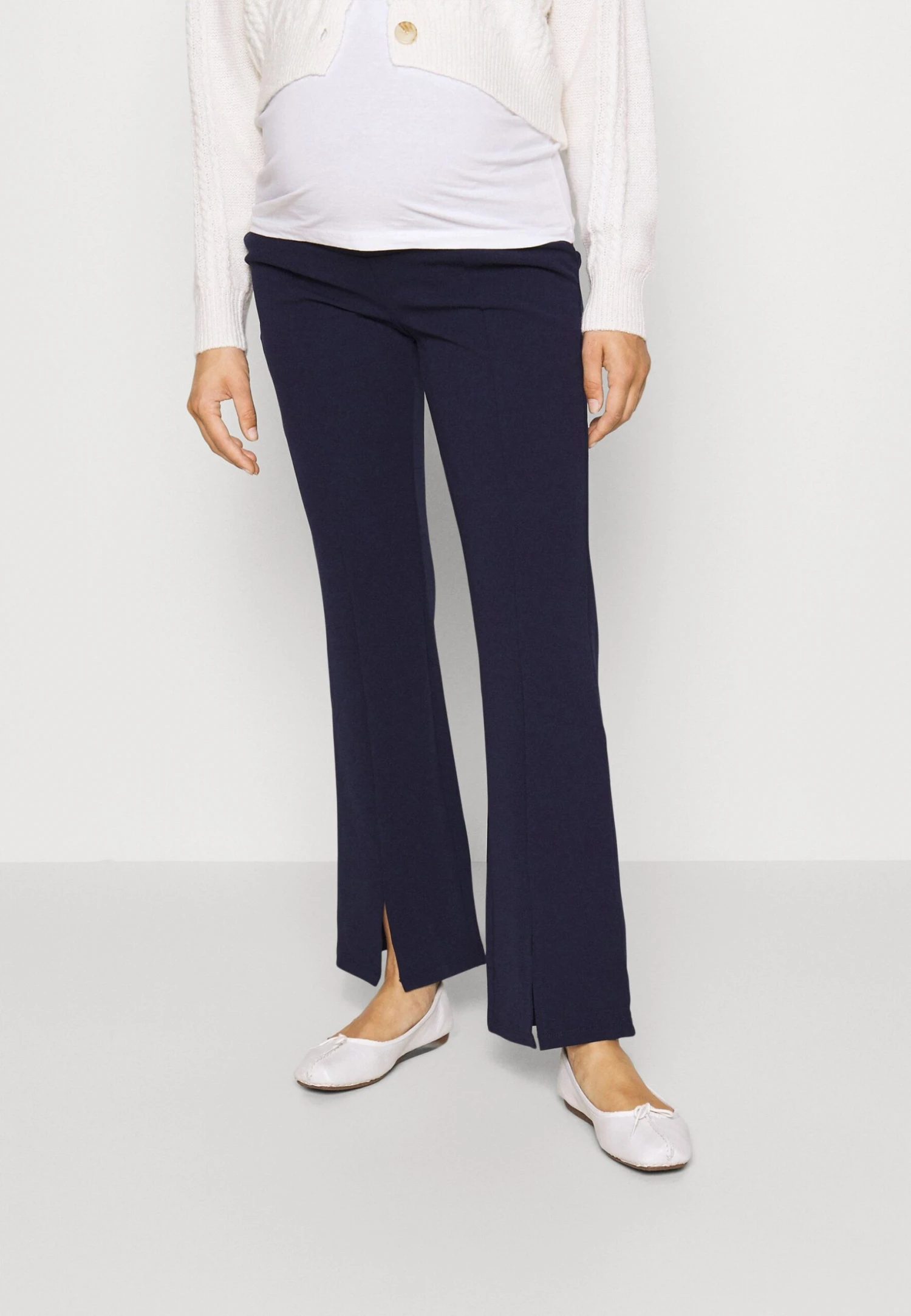 Maternity Business Flare - Pantalones Deportivos - Dark Blue 3 Maternity Business Flare - Pantalones Deportivos - Dark Blue