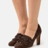 Anna Field Leather - Tacones - Dark Brown -Anna Field 12fe25a0fc0a4c93a6da1445cc1c50c8