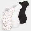 3Pack - Camiseta Estampada - White/Black -Anna Field 1303a4439c504b3b9369a3face02e122