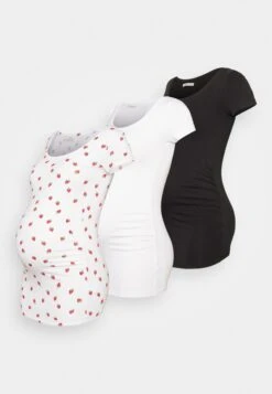 3Pack - Camiseta Estampada - White/Black