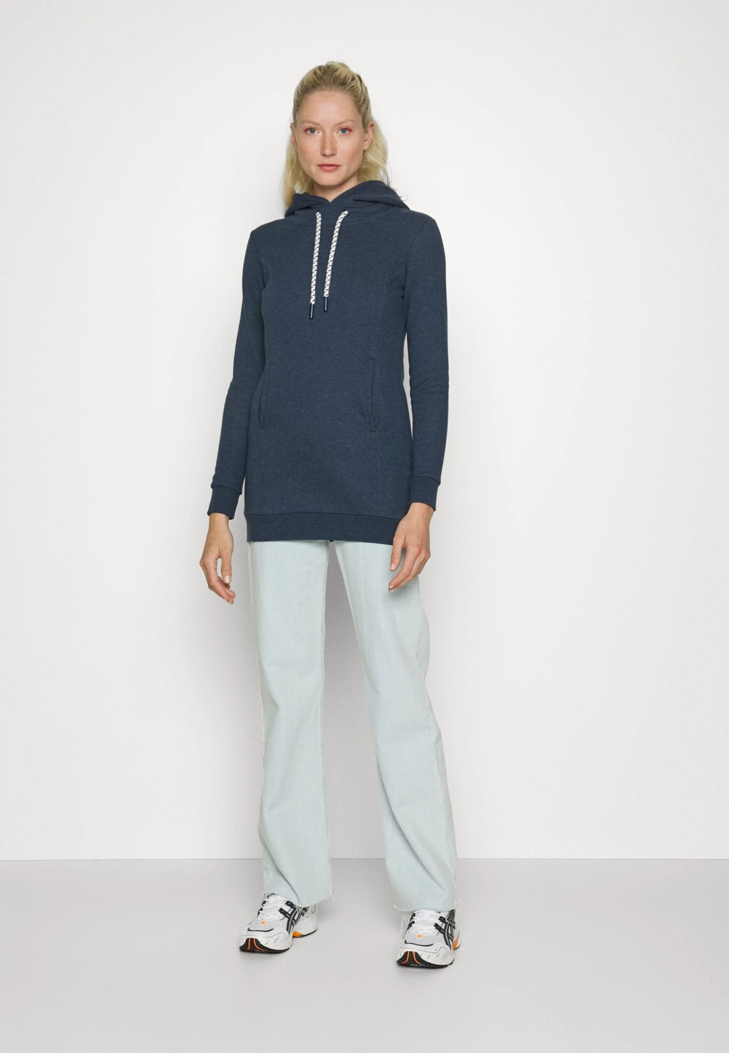 Jersey Con Capucha - Mottled Dark Blue 4 Jersey Con Capucha - Mottled Dark Blue - Imagen 2