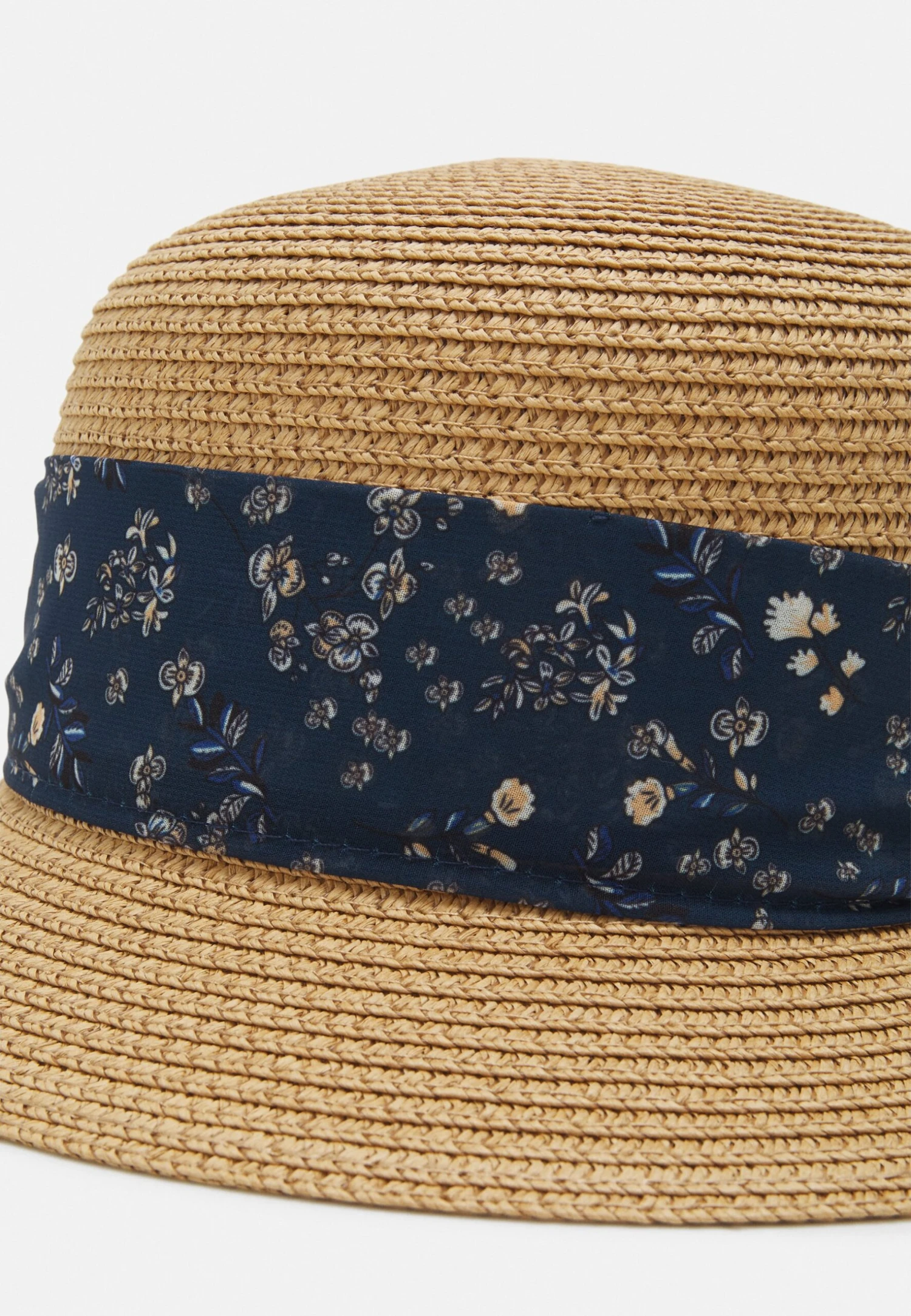 Anna Field Sombrero - Tan/Dark Blue 6 Anna Field Sombrero - Tan/Dark Blue - Imagen 5