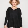 Plus Size - Jersey De Punto - Black -Anna Field 2316eaa615e1407ebecbf5689af4f557