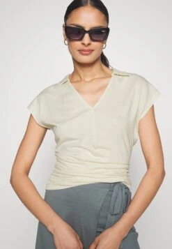 Anna Field Wrap Blouse- Blusa - Offwhite -Anna Field 264c407b41a34e3e988e65c1baad508e