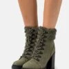 Anna Field Leather - Botines Con Cordones - Khaki -Anna Field 283222486e4646088b39a1d02261ec50