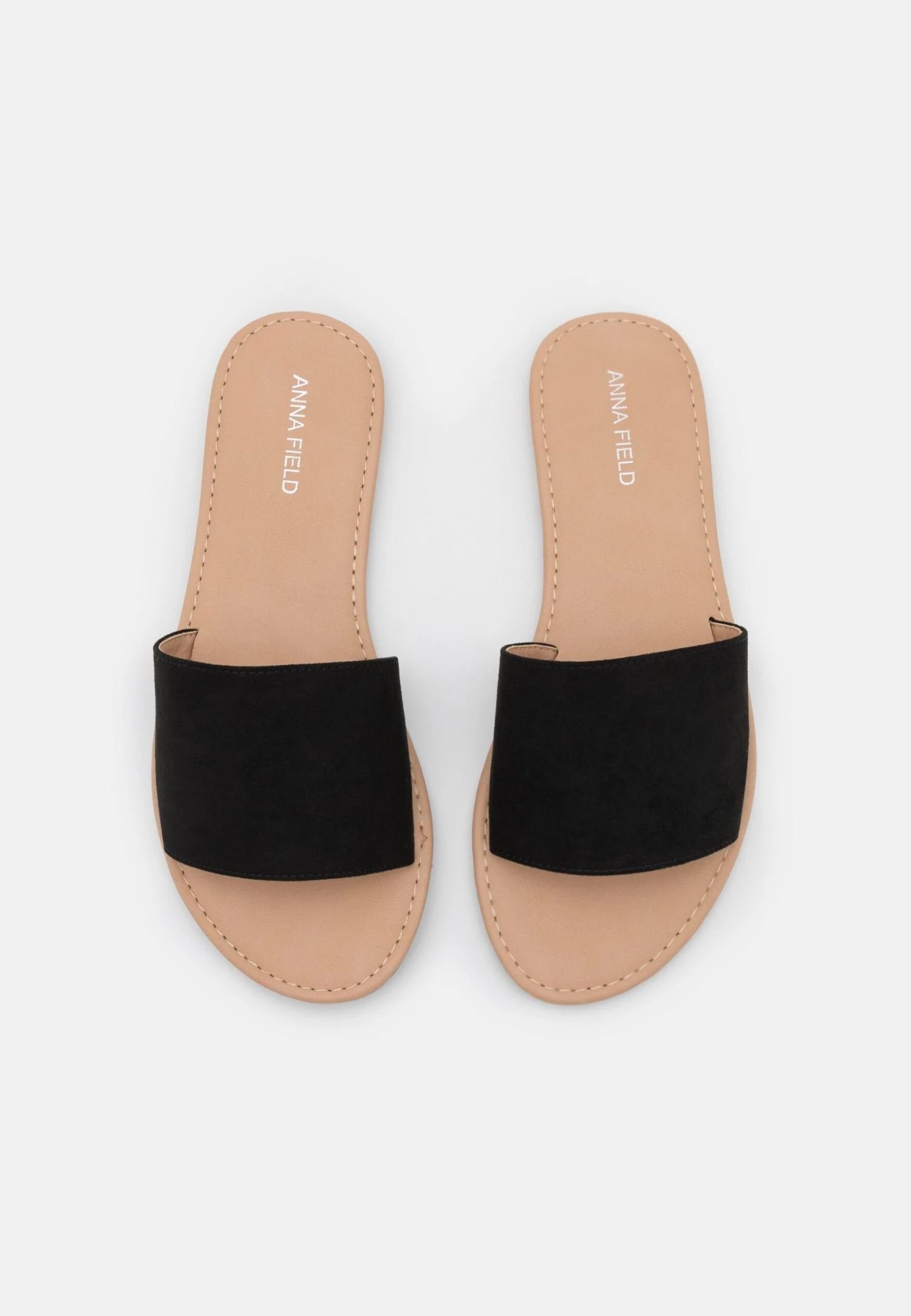 Anna Field 2 Pack - Sandalias Planas - Black/Cognac 7 Anna Field 2 Pack - Sandalias Planas - Black/Cognac - Imagen 5