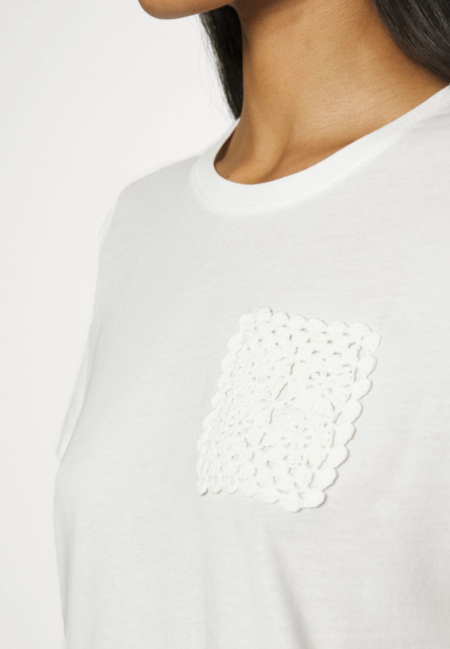 Anna Field Camiseta Básica - Off White 7 Anna Field Camiseta Básica - Off White - Imagen 5