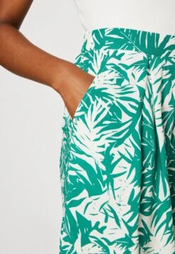 Anna Field Shorts - Green/Off White -Anna Field 4891f9cef8aa4d279a31c6a0450a8b64