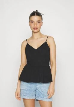 Petite 2Pack- Blusa - Black/ White -Anna Field 4d1c9bc97d0e47dfa2940d5b5e6ad614