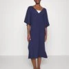 Anna Field V Front Beach Dress - Vestido Largo - Blue -Anna Field 4e7b2a0912744dd7aa49f5da65718610