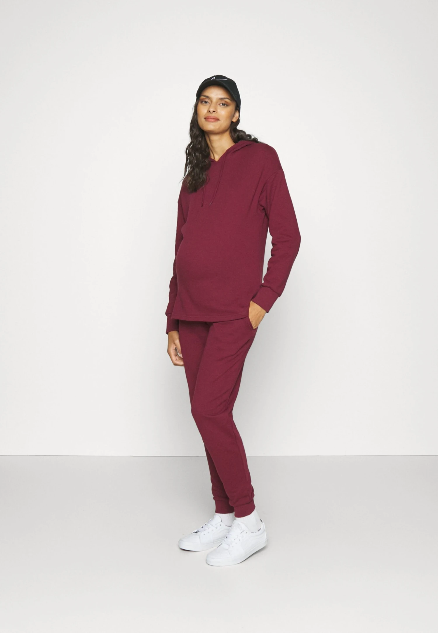 Set - Jersey Con Capucha - Dark Red 4 Set - Jersey Con Capucha - Dark Red - Imagen 2