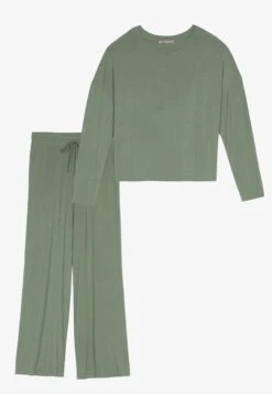 Anna Field Wide Leg - Pijama - Khaki -Anna Field 56399edf15f94c88bb3bebf375bcf274