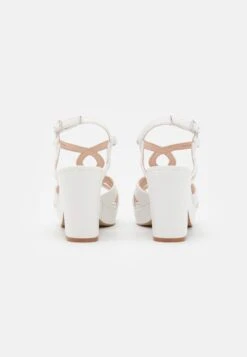 Anna Field Leather - Sandalias Con Plataforma - White -Anna Field 580f36ec4fa646c6ba867ecd4e76e361