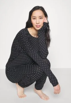 Anna Field Pijama - Black/White -Anna Field 5ba8fce91586497fafdac31358f961d0