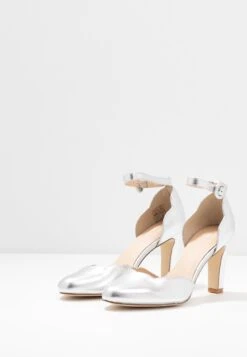 Anna Field Leather Pumps - Zapatos Altos - Silver -Anna Field 6271351ad46041d895a8465b0b23edf2