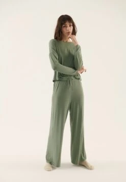 Anna Field Wide Leg - Pijama - Khaki -Anna Field 63d5e959edc0467da0dba8e57da8a471