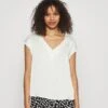 Camiseta Básica - Off-White -Anna Field 66a6ea9a7dd9447bb66a95cc42bb5588