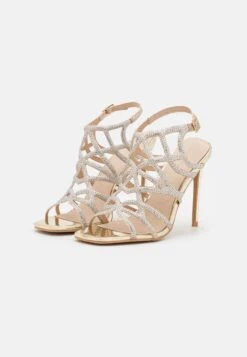 Anna Field Leather - Sandalias De Tacón - Gold -Anna Field 684878368bdd4ca7b43bae05e6542152