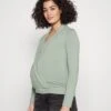 Circ Nursing Wrap Over Long Sleev - Camiseta De Manga Larga - Light Green -Anna Field 6d102cb09dfd45158d524ed2298711f3