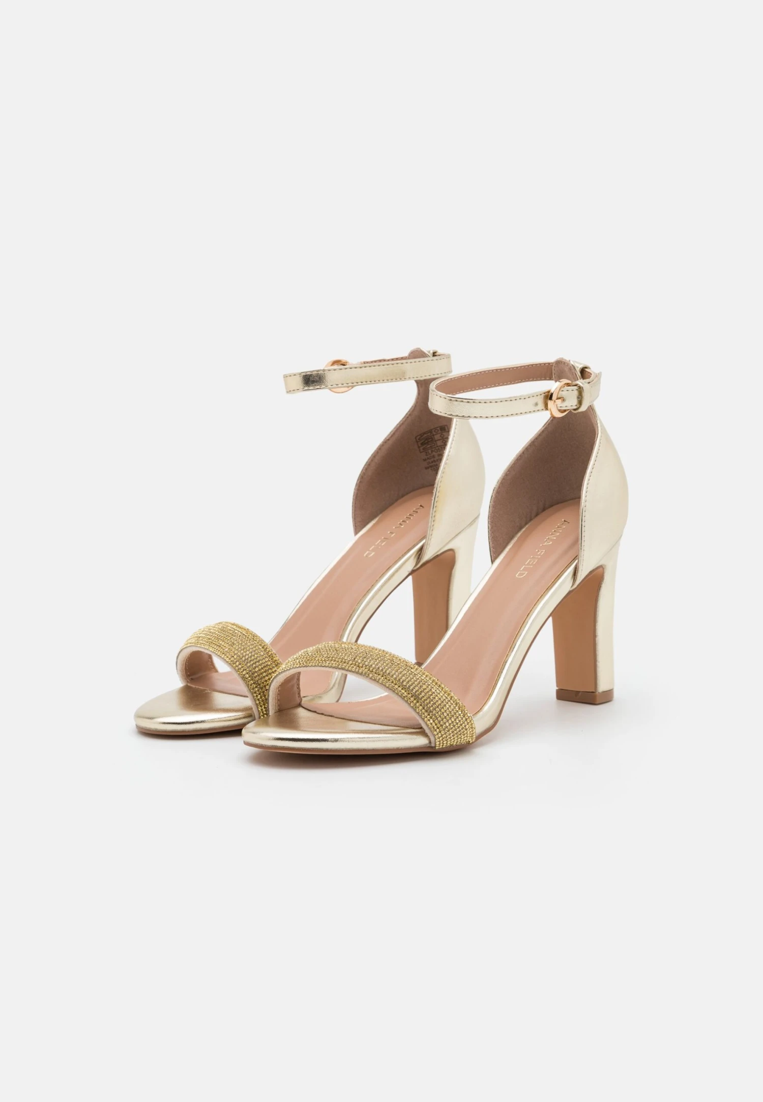 Anna Field Sandalias De Tacón - Gold 4 Anna Field Sandalias De Tacón - Gold - Imagen 2