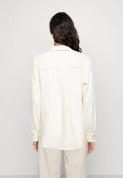 Anna Field Linen-Mix Button Down Blouse - Camisa - Beige -Anna Field 72831a2ce7c34a138676996c45e983c9