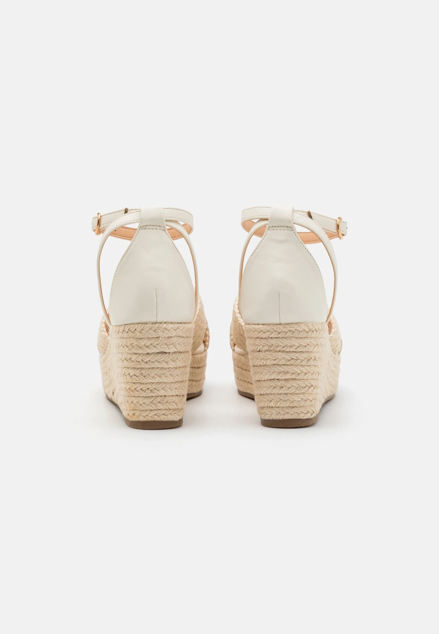 Sandalias Con Plataforma - Beige 6 Sandalias Con Plataforma - Beige - Imagen 4