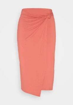Anna Field Front Knot Midi Skirt - Falda De Tubo - Red 12 Anna Field Front Knot Midi Skirt - Falda De Tubo - Red -Anna Field 7673a70ffafd4e64b333db05d060c74b
