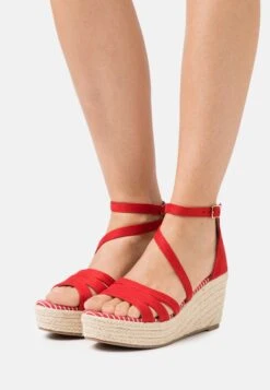 Anna Field Sandalias Con Plataforma - Red