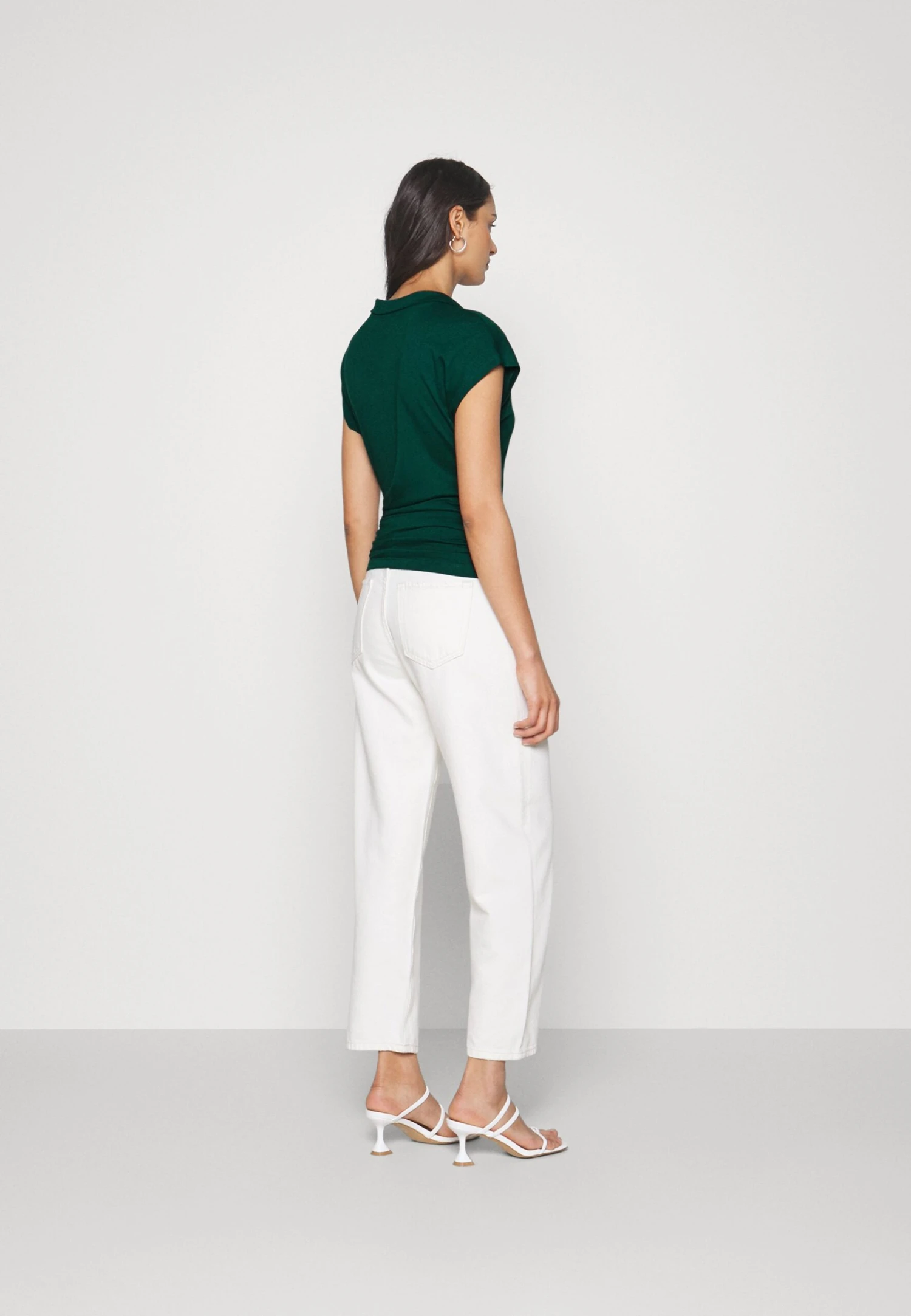 Anna Field Wrap Blouse- Blusa - Dark Green 5 Anna Field Wrap Blouse- Blusa - Dark Green - Imagen 3