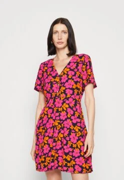 Anna Field Vestido Camisero - Pink/Orange