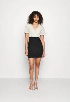 Anna Field Vestido De Tubo - Gold/Black -Anna Field 80ccc4e275eb4e62aece3fe71c2e17a2