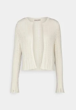 Anna Field Pointelle Bolero - Chaqueta De Punto -Offwhite -Anna Field 80fd271f0511419498190fbbf73f190d
