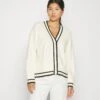 Anna Field Chaqueta De Punto - White/Black