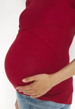 Camiseta Básica - Dark Red -Anna Field 8164a454af5b4b8cb1989b54aea7d9b3