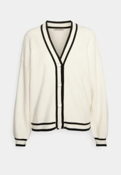 Anna Field Chaqueta De Punto - White/Black -Anna Field 81fe182d64514764a52141800c8386ed