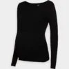 Nursing Overlap - Jersey De Punto - Black 2 Nursing Overlap - Jersey De Punto - Black -Anna Field 860cf62b7bf44934b635fbfcdc6a0b8d