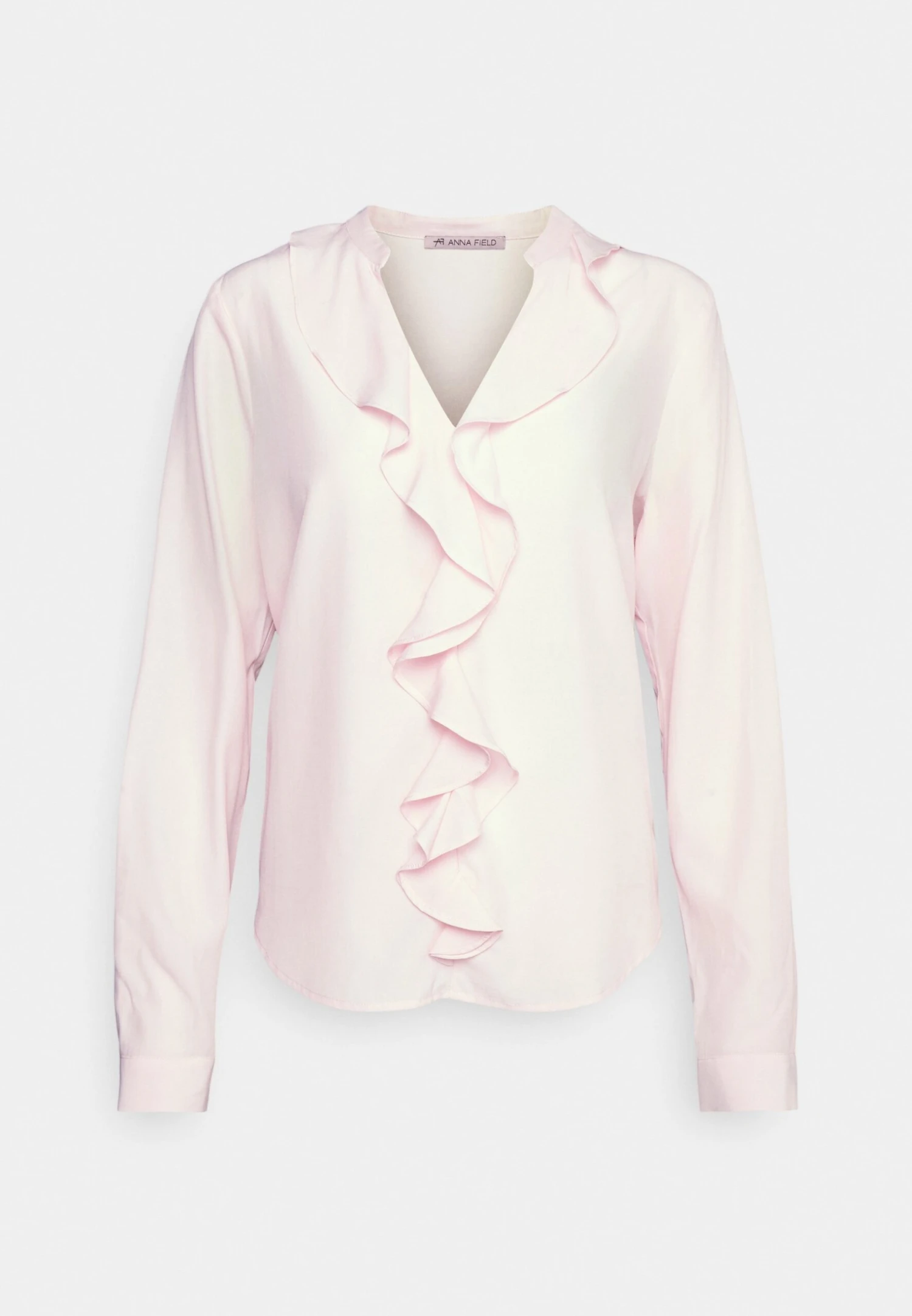 Anna Field Blouse With Frontal Volant - Blusa - Pink 3 Anna Field Blouse With Frontal Volant - Blusa - Pink
