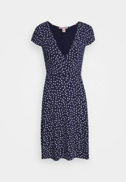 Anna Field Vestido Ligero - Maritime Blue/White -Anna Field 8dc3e25d07c64924bf89df9efd5c26c9