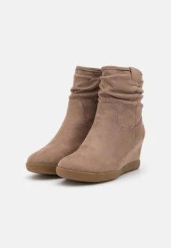 Anna Field Winter Boot - Botines De Cuña - Taupe -Anna Field 8edaf7386eb446aeb0654ef16e40d6b5