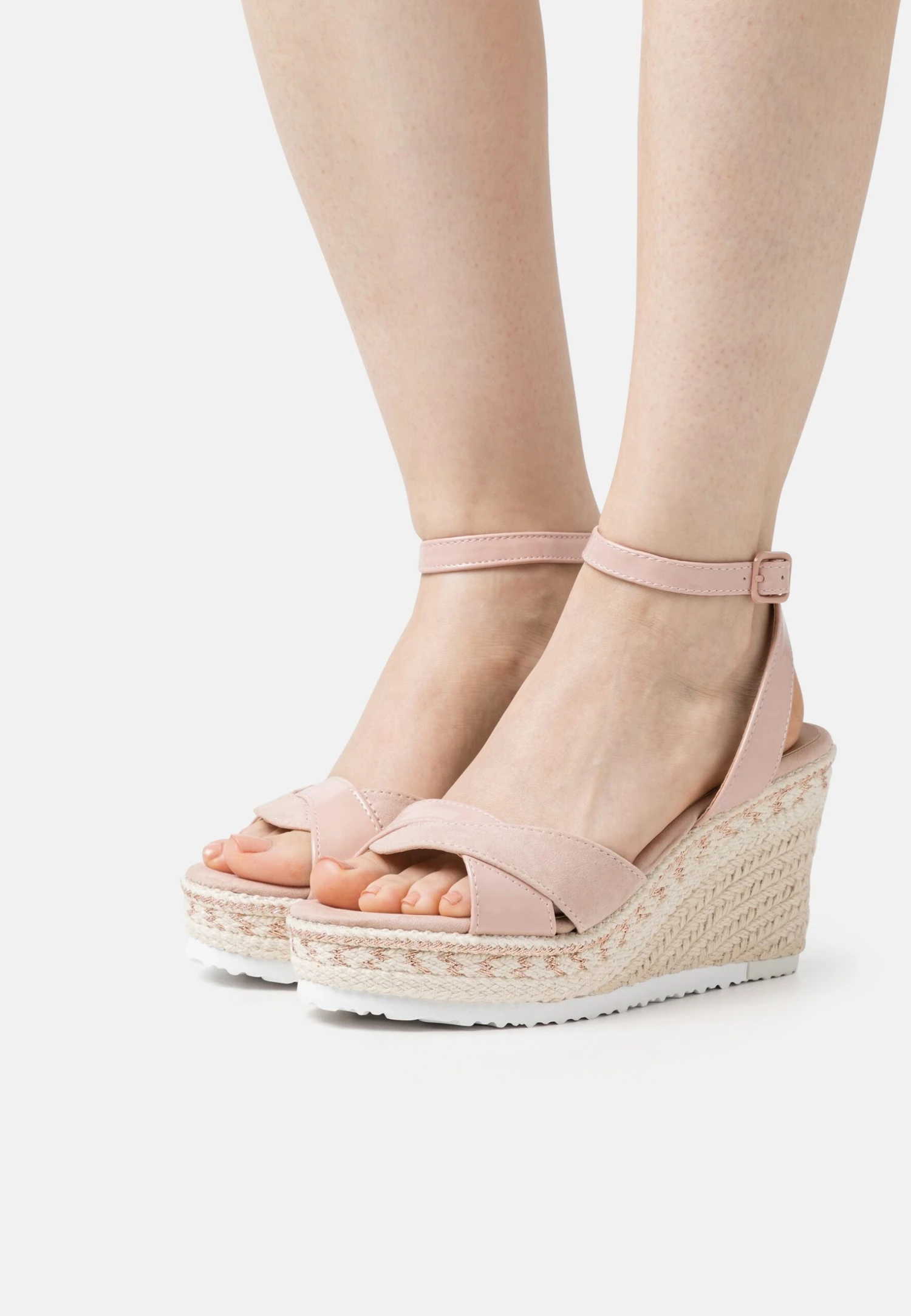 Anna Field Sandalias De Cuña - Light Pink 3 Anna Field Sandalias De Cuña - Light Pink