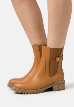 Anna Field Botines - Cognac