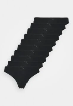 Anna Field 10 Pack - Tanga - Black -Anna Field 96ae7501f0f24390b5c6c97df1c645df