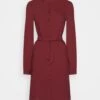 Anna Field Vestido Camisero - Dark Red