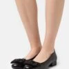 Leather Wide Fit - Bailarinas - Black