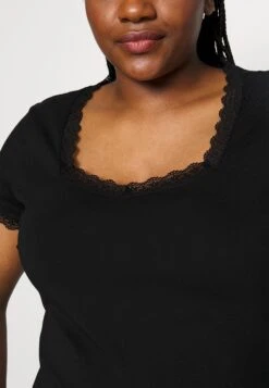 Plus Size - Camiseta Estampada - Black -Anna Field a2504431b2c14f95a701f44d1ef368f5