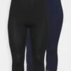 2 Pack- Leggings - Black/Dark Blue -Anna Field a3ae61bd7b83442d91af6ba5e310d344