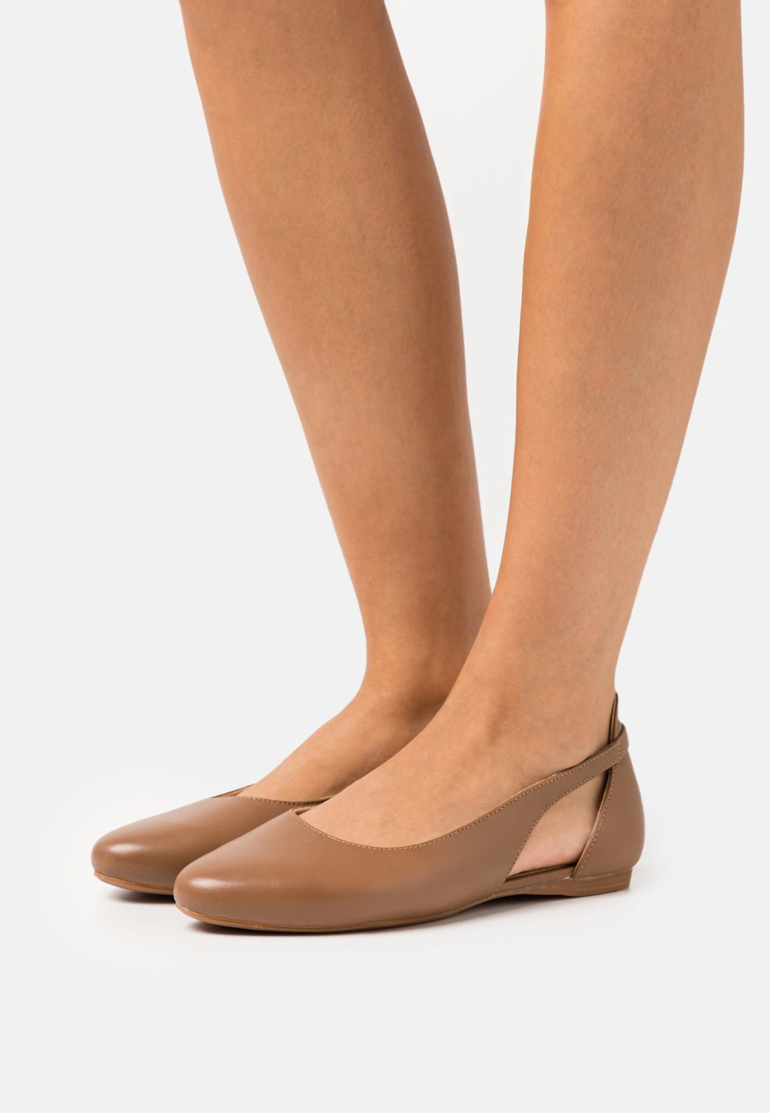 Leather- Bailarinas - Cognac 3 Leather- Bailarinas - Cognac