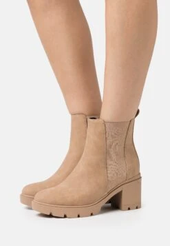 Anna Field Botines Con Plataforma - Taupe